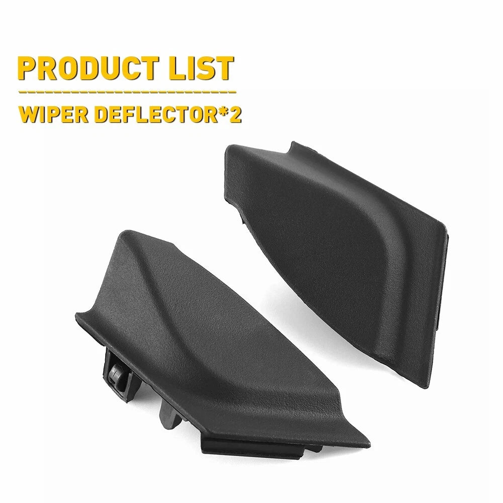 Front Windshield Wiper Side Cowl Extension Cover Trim for Toyota Corolla (2020â2022)