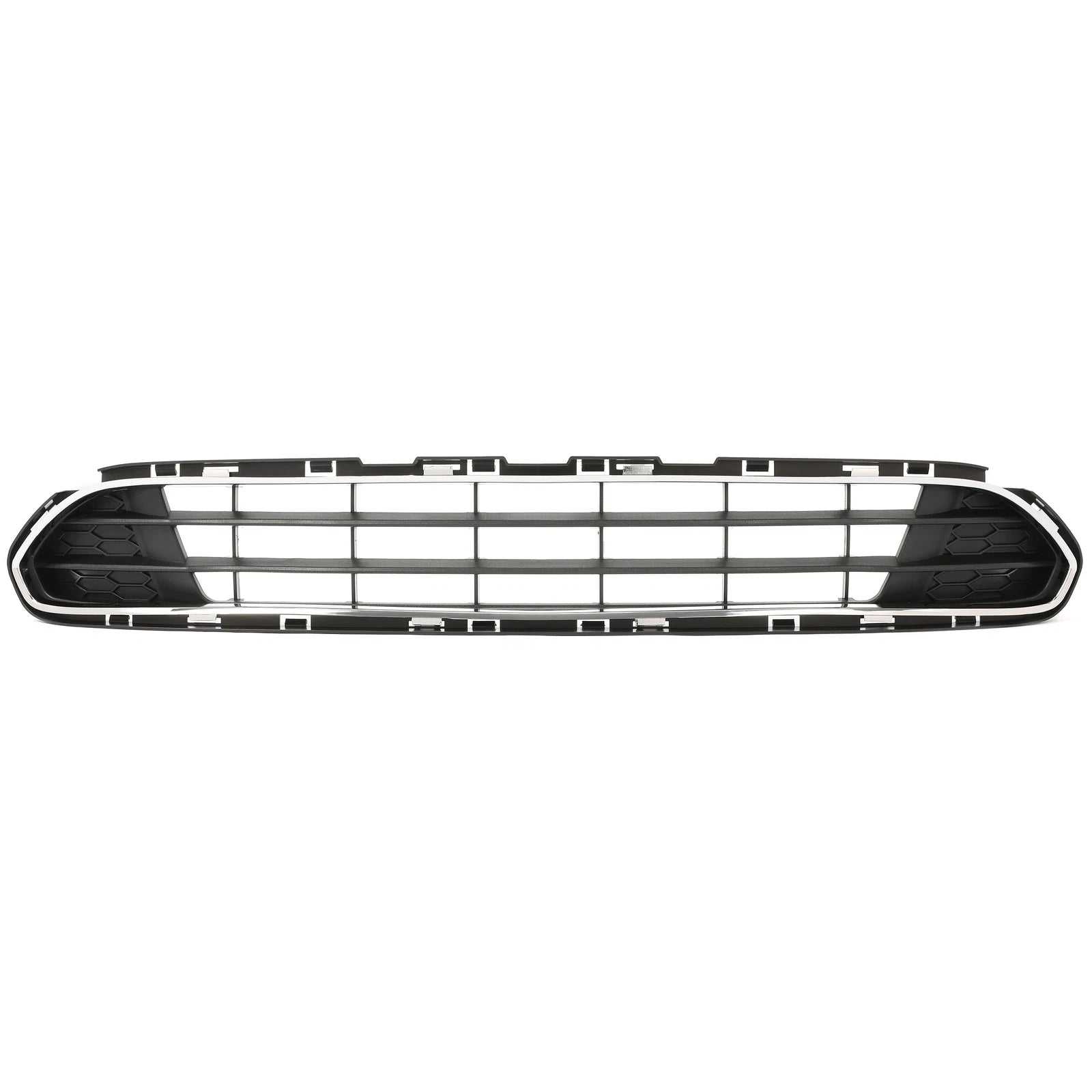 Front Bumper Lower Grille Trim Kit for Ford Fusion (2010–2012) - Black/Chrome