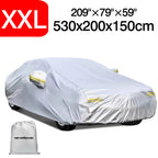 2XL Full Sedan Car Cover for All Vehicles (Outdoor Waterproof, 530x200x150cm)