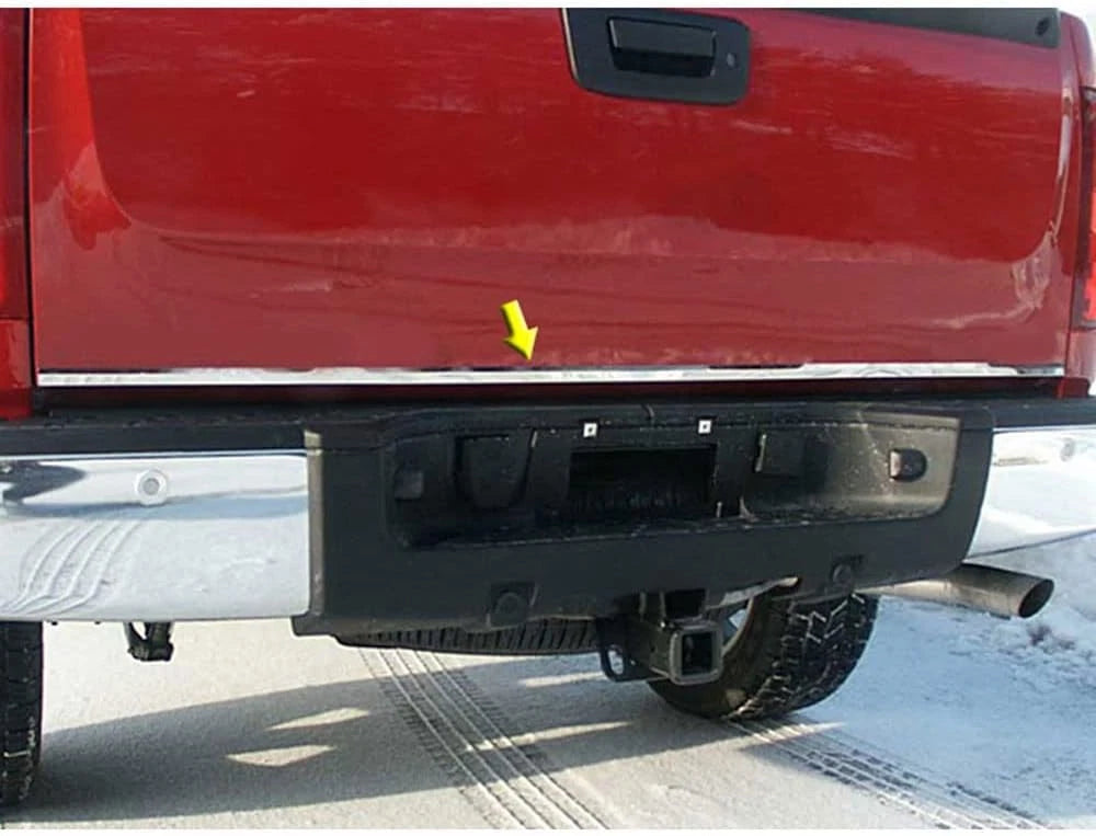 1pc. Luxury FX Stainless Steel Tailgate Accent Trim for 1999-06 Chevy Silverado