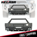 Stubby Steel Front Bumper with Winch Plate for Toyota 4Runner (2010–2022)