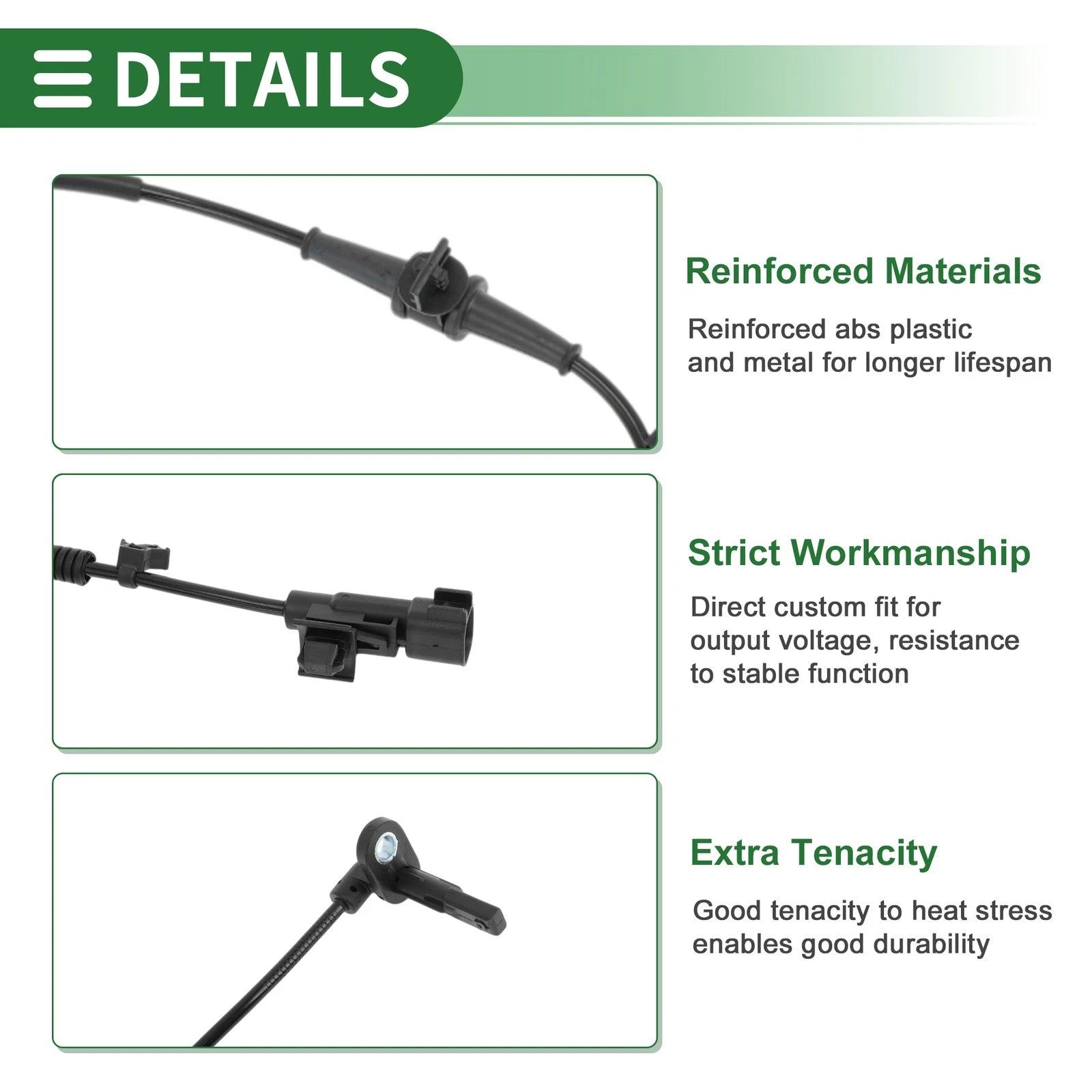 ABS Wheel Speed Sensor No. 22821303 for Buick Lacrosse (2010–2015)