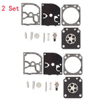 Set of 2 Carburetor Rebuild Kits for Zama C1M-W26 A-C (RB-129)