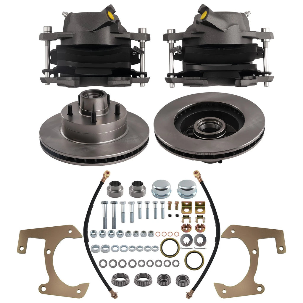 Front Brake Conversion Set for Chevy GMC Half-Ton Pickup (1947–1959) 5x4.75"