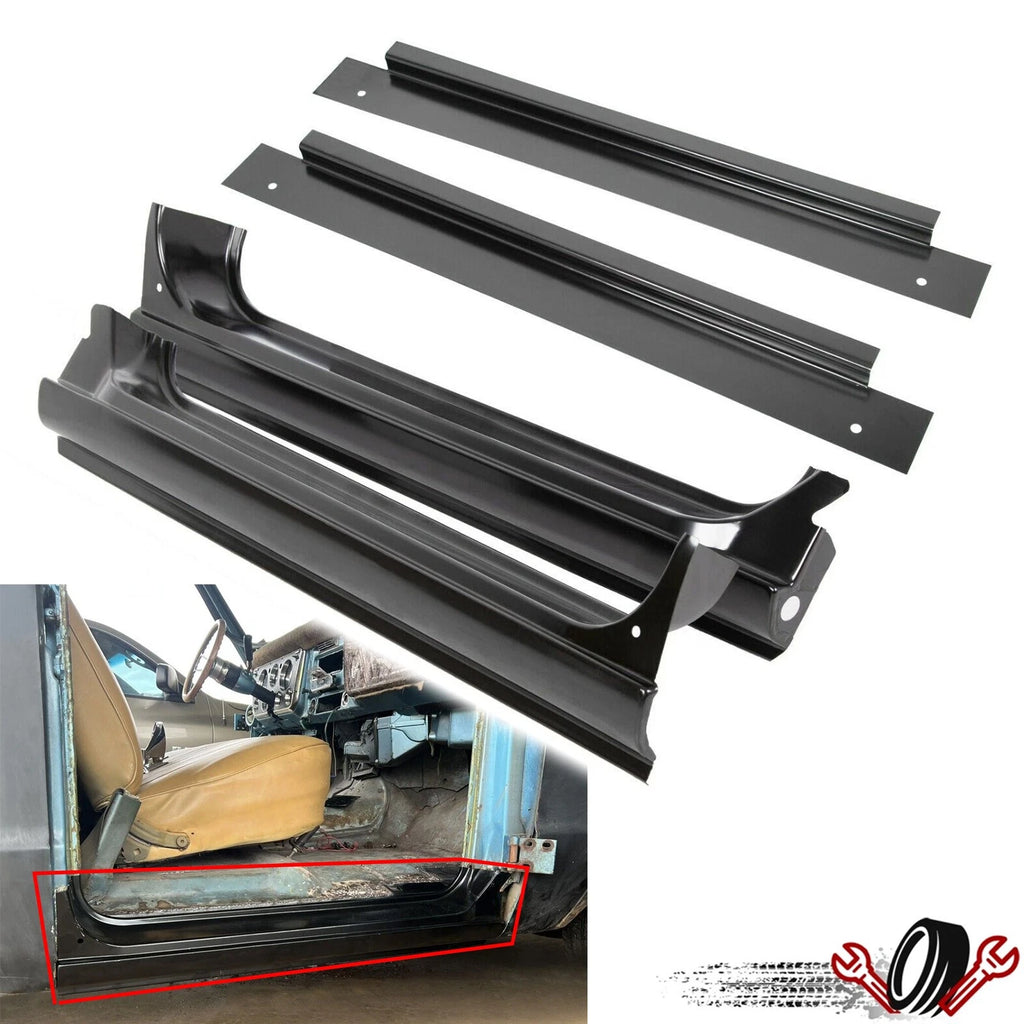 Full Rocker Panels with Inner Patch for Chevy C10 (1967–1972)
