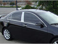 4pc. Luxury FX Stainless Steel Pillar Post Trim for 2004-2008 Acura TSX
