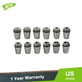 12Pcs ER20 Spring Collet Set for CNC Milling Lathe (Compatible Models)