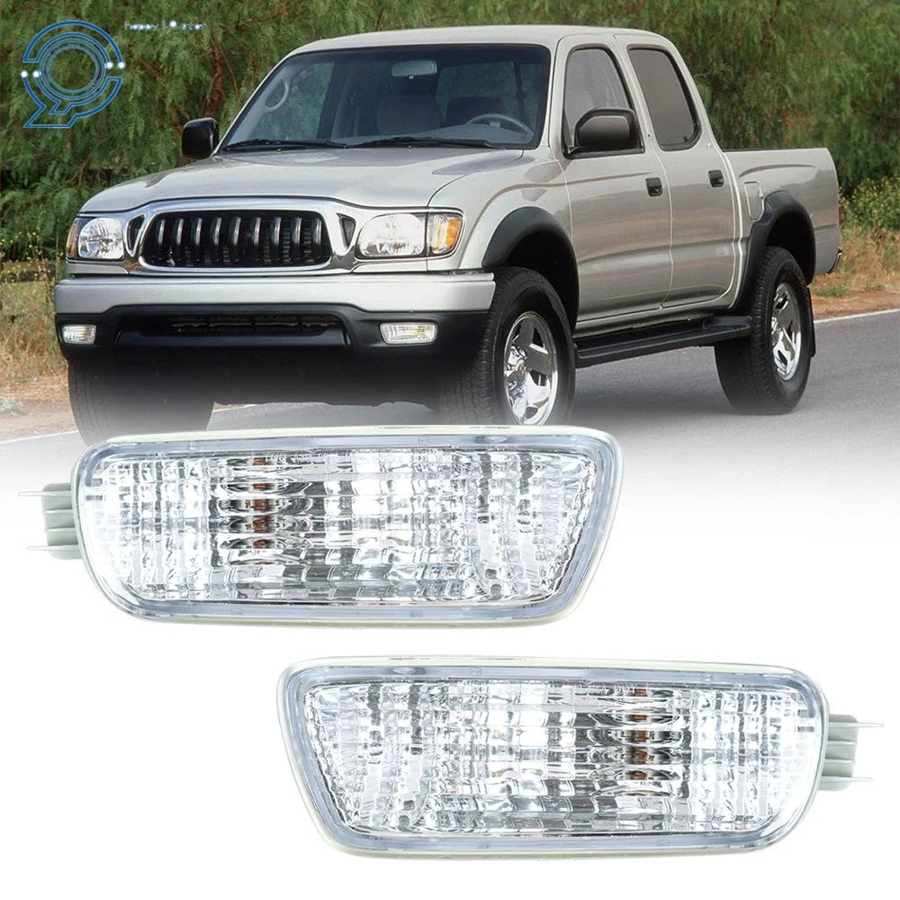 Set of 2 Front Bumper Lower Turn Signal Lights for Toyota Tacoma (2001–2004)