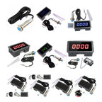 LED RPM Speed Meter + Sensor for Motor Monitoring (Compact, Efficient)
