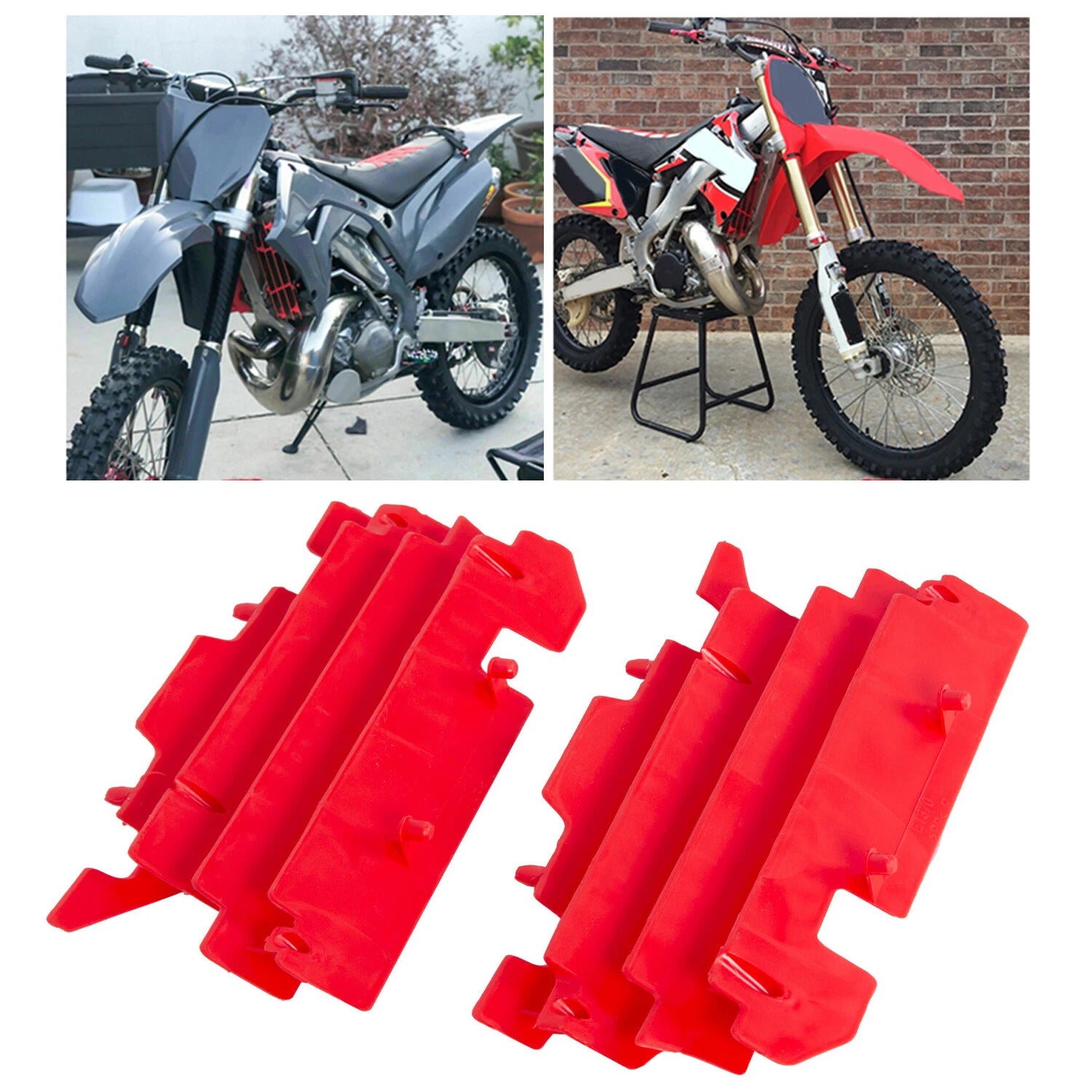 Radiator Louvers Guards for Honda CR125R CR250R CRF450R (2000–2004)