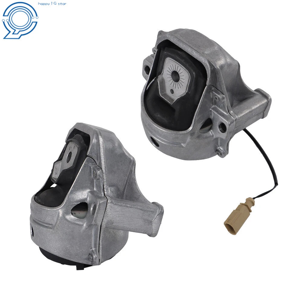 Set of 2 Engine Motor Bracket Mounts for Audi A4 A5 (2009–2014)