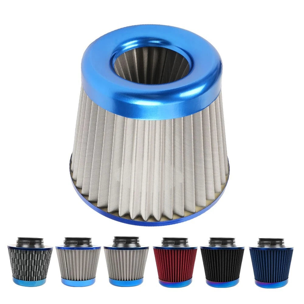3" Universal Car Air Intake Filter - High Flow Cold Air Intake