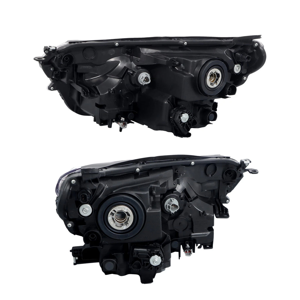 Set of 2 Front Headlight Assemblies for Toyota RAV4 (2016â2018) Clear Lens