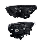 Set of 2 Front Headlight Assemblies for Toyota RAV4 (2016â2018) Clear Lens