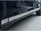 8p Luxury FX Chrome 2' Rocker Panel Molding (w/Crease) for 2007-2009 Saturn Aura