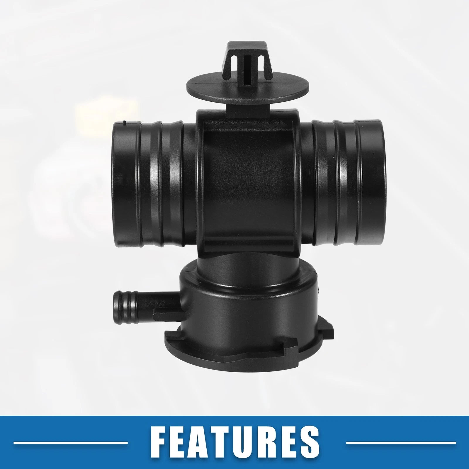 Coolant Thermostat Housing Cover for Dodge Dakota (2004) 285 4.7L Black