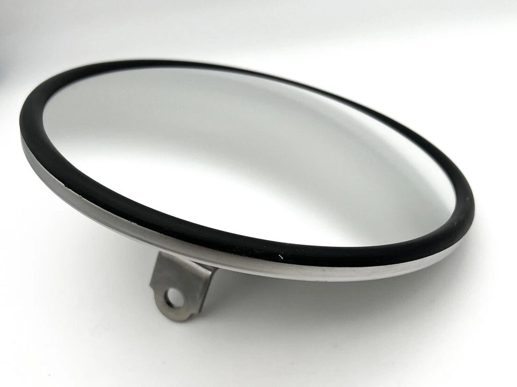 Stainless Convex Round Mirror Center Mounting Stud for Universal Trucks (2010–2025)