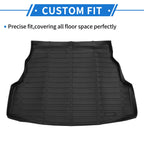 Cargo Liner Rear Trunk Mat for Toyota RAV4 (2019–2024) TPE Long Stripe Pattern