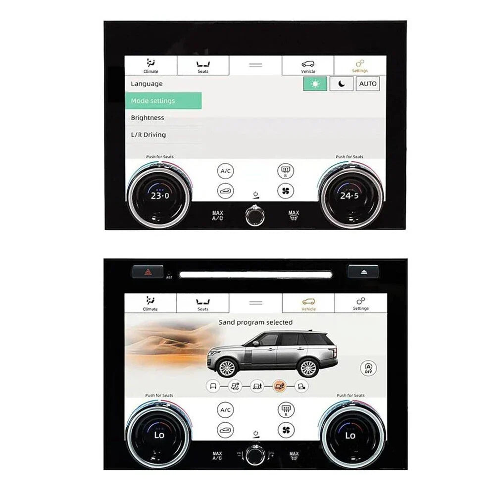 AC Climate Control Screen Panel for Land Rover Range Rover Vogue (2014-2017)