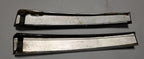 Set of 2 Exterior Door Trim Chrome Plates for Lincoln Mark VII (1984–1992)