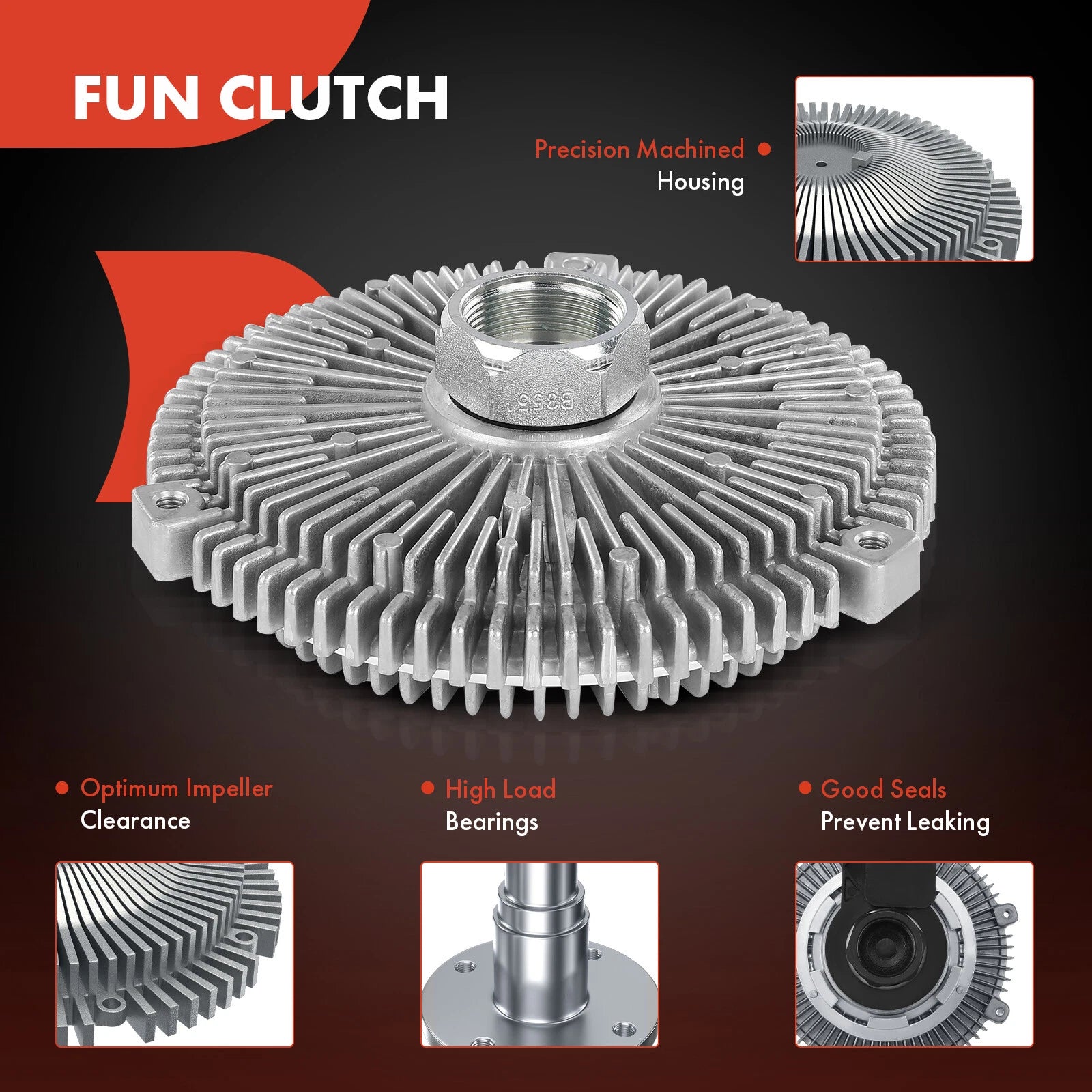 Radiator Fan Clutch for Mercedes-Benz C-Class W202 (1994–2000)