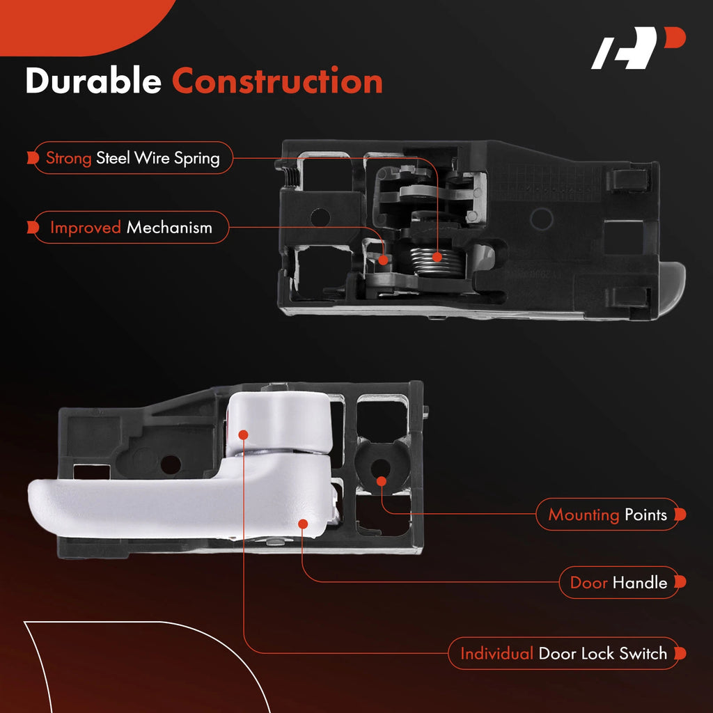 Front Right Interior Door Handle for Toyota Tundra (2000-2006)