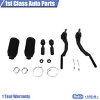 6PC Tie Rod Boot Suspension Kit for GMC Envoy Saab 9-7x (2003–2009)