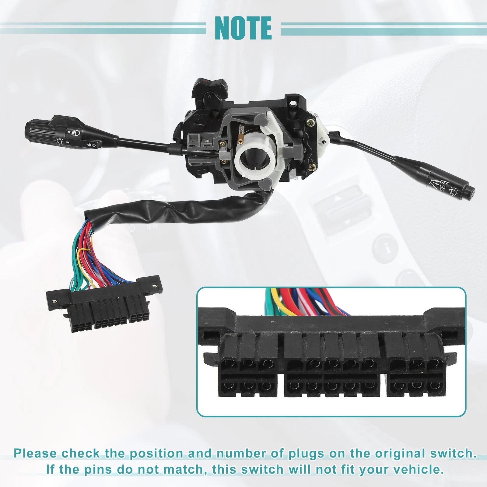 Turn Signal Switch for Toyota Pickup (1989–1995) 786527338672