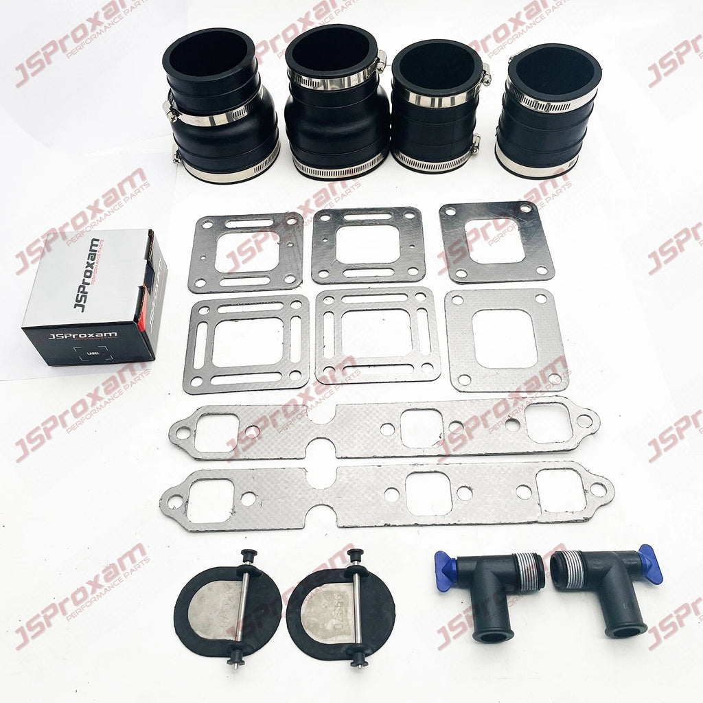 Wet Joint Exhaust Bellows Kit for MerCruiser V6 75-205 (70981A3, 90949T, 99757)
