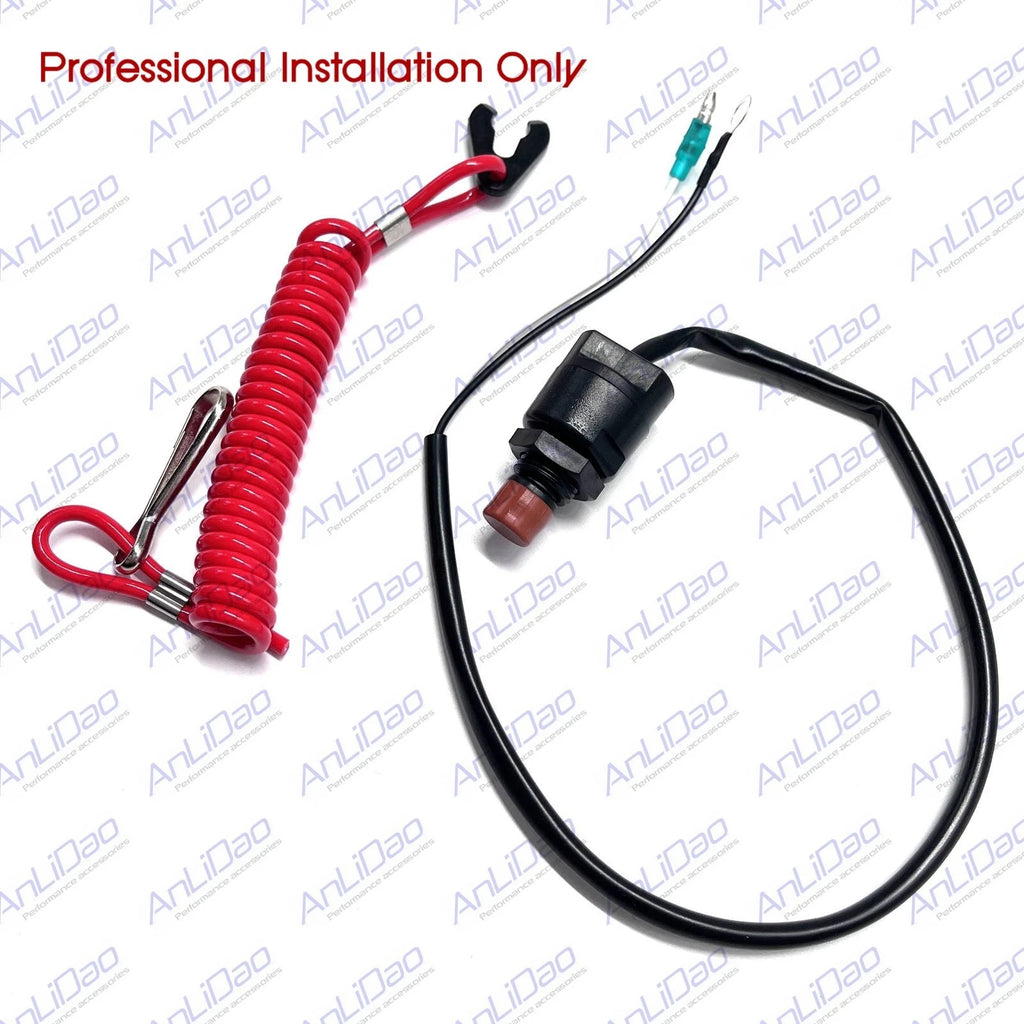 Engine Stop Switch Assembly for Yamaha 2.5–25HP (65W-82575-01-00, 65W-82575-00-00)