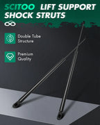 2X Front Hood Lift Supports Struts for Toyota Sequoia (2008–2014)
