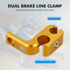 Dual Brake Line Holder Clamp for Yamaha Raptor 700R YFM700R (2009–2026)