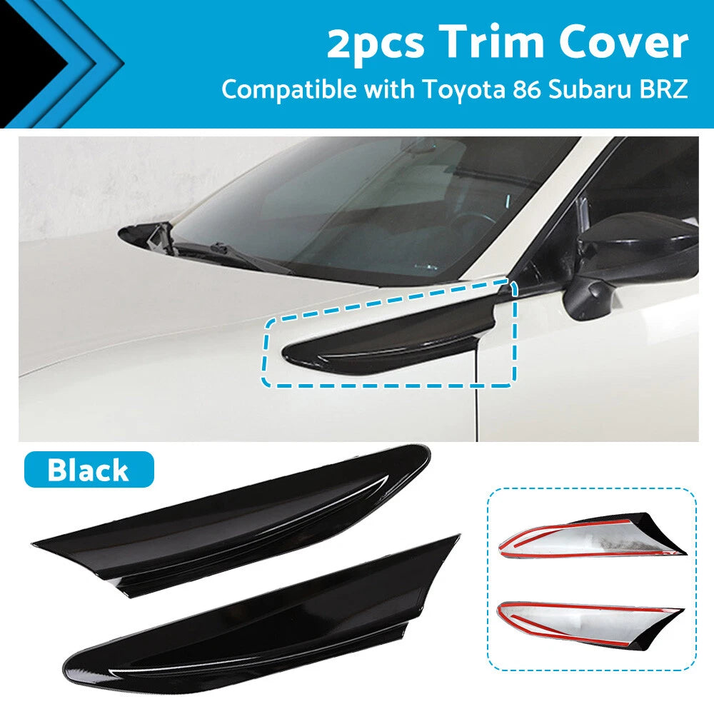 Fender Fin Vent Trim for Toyota 86 Subaru BRZ (2012–2020)