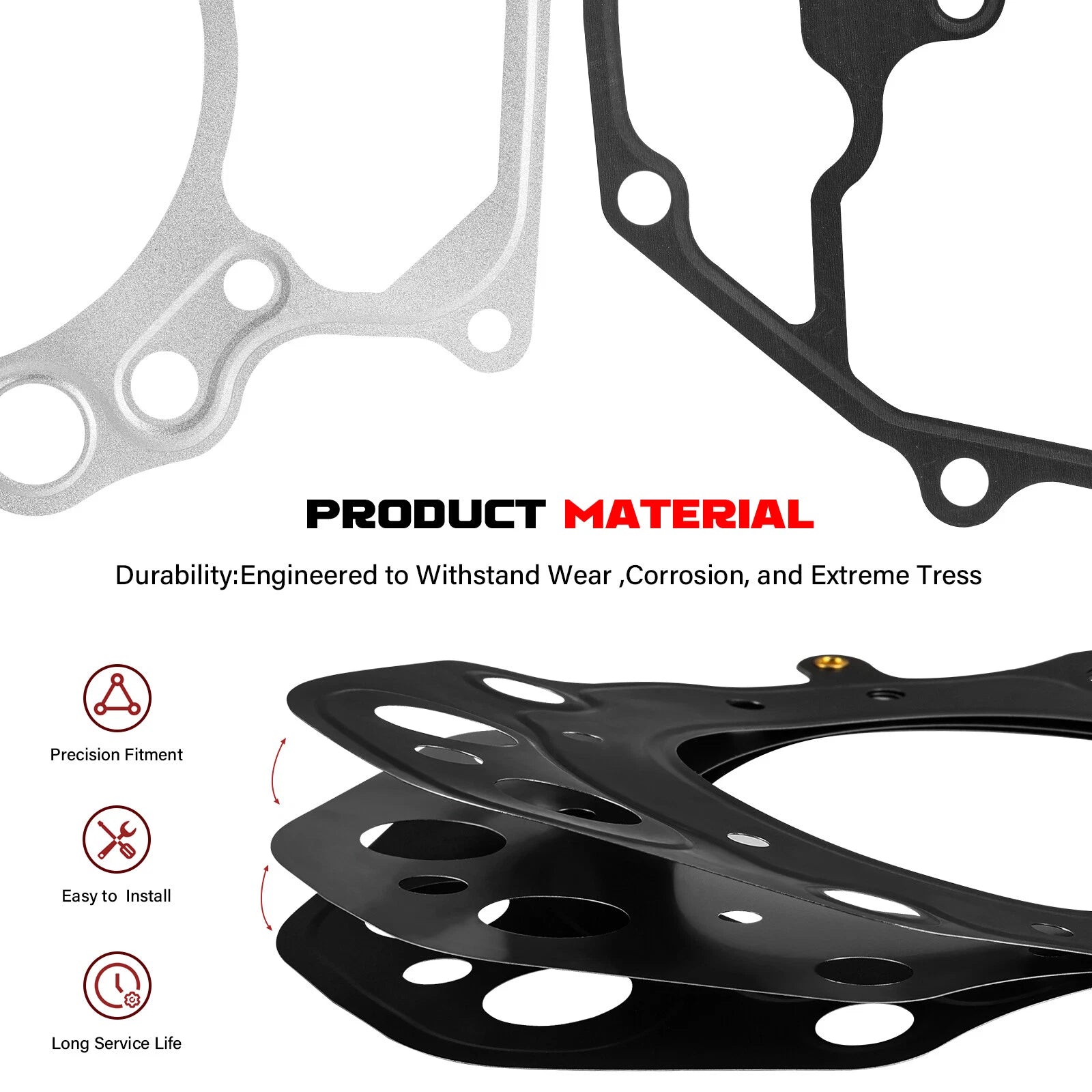 Complete Top End Head Gasket Kit for Honda TRX420 (2009–2024) 12191-HP5-601