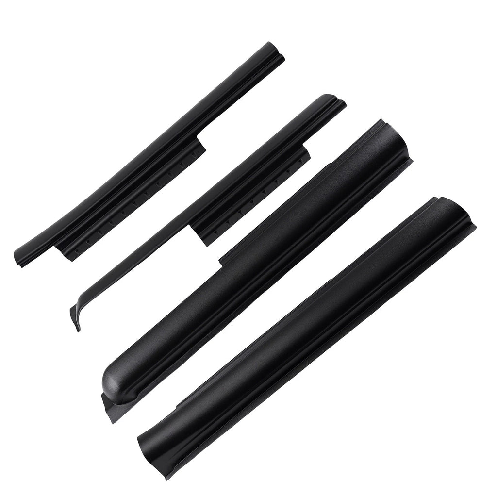 Rocker Panels Guard Sill Covers for Jeep Wrangler JK (2007–2016) 02RPA3953ABK