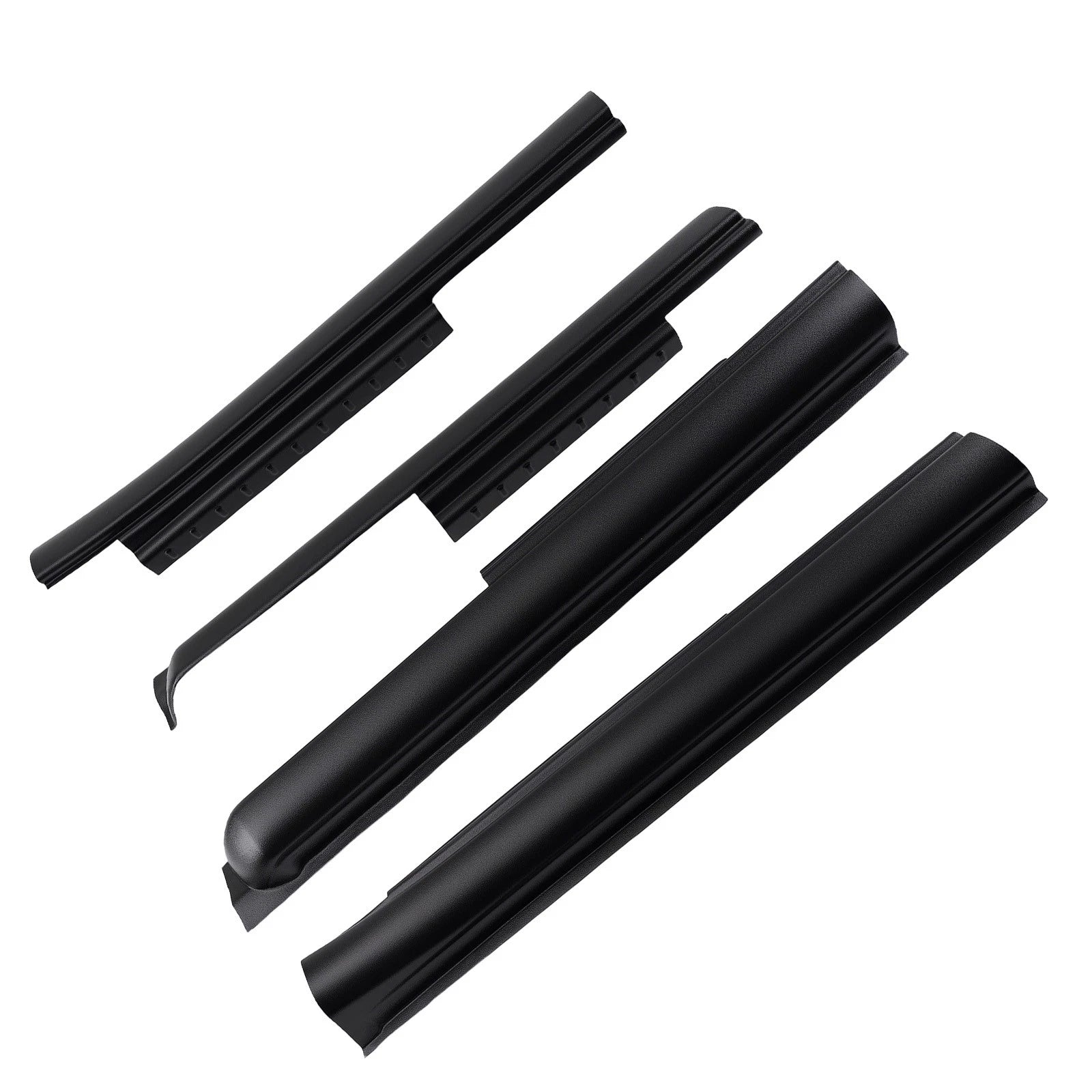 Rocker Panels Guard Sill Covers for Jeep Wrangler JK (2007–2016) 02RPA3953ABK