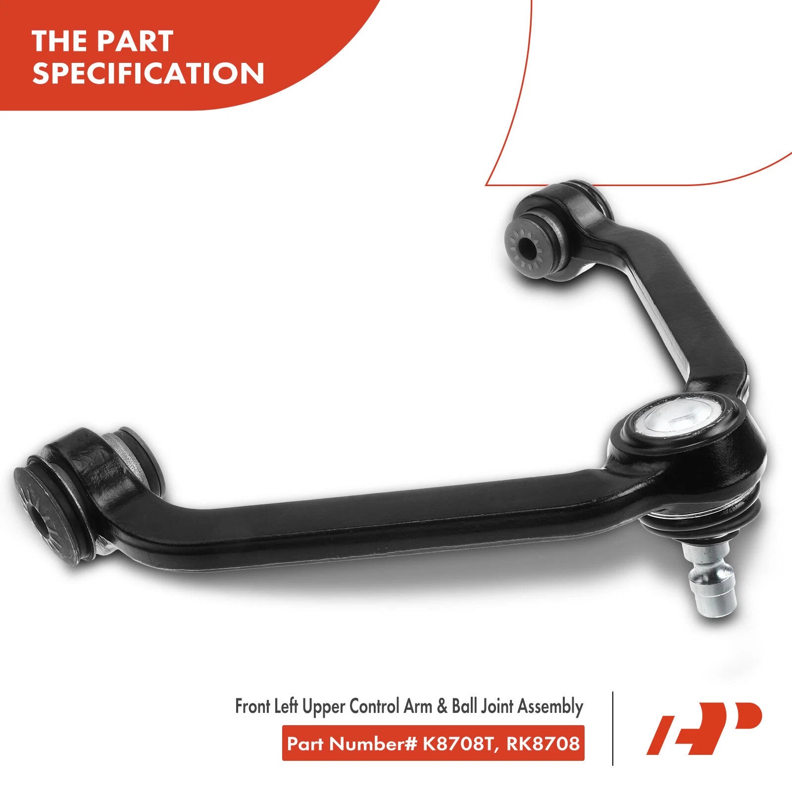 Front Left Upper Control Arm with Ball Joint for Ford Explorer (1995-2001)