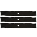 3X Non-Notched Mower Blade for Hustler (Replaces 50-2205)