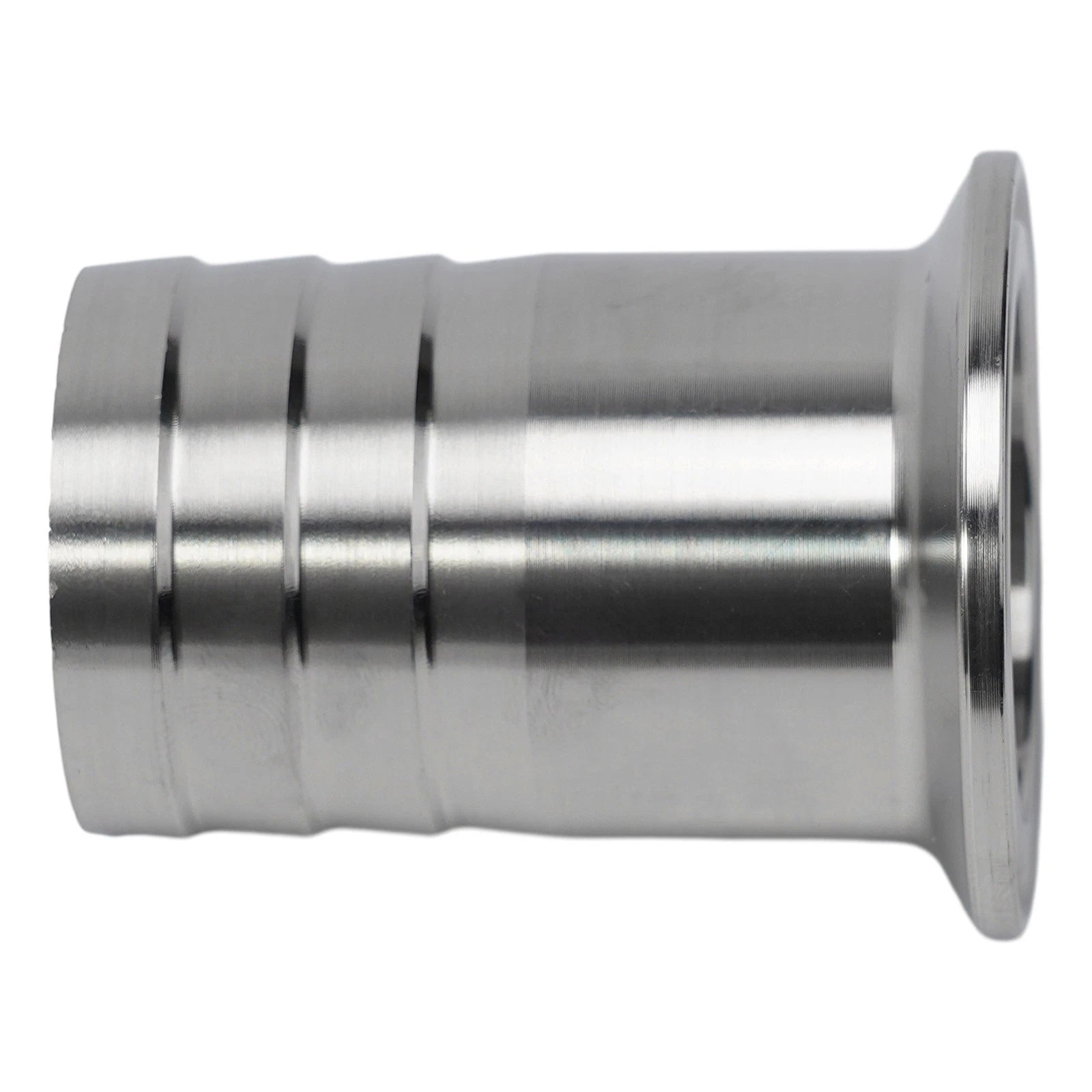 1.5 Inch Tri Clamp to 1.5 Inch Fitting Adapter Rubber Hose SS304