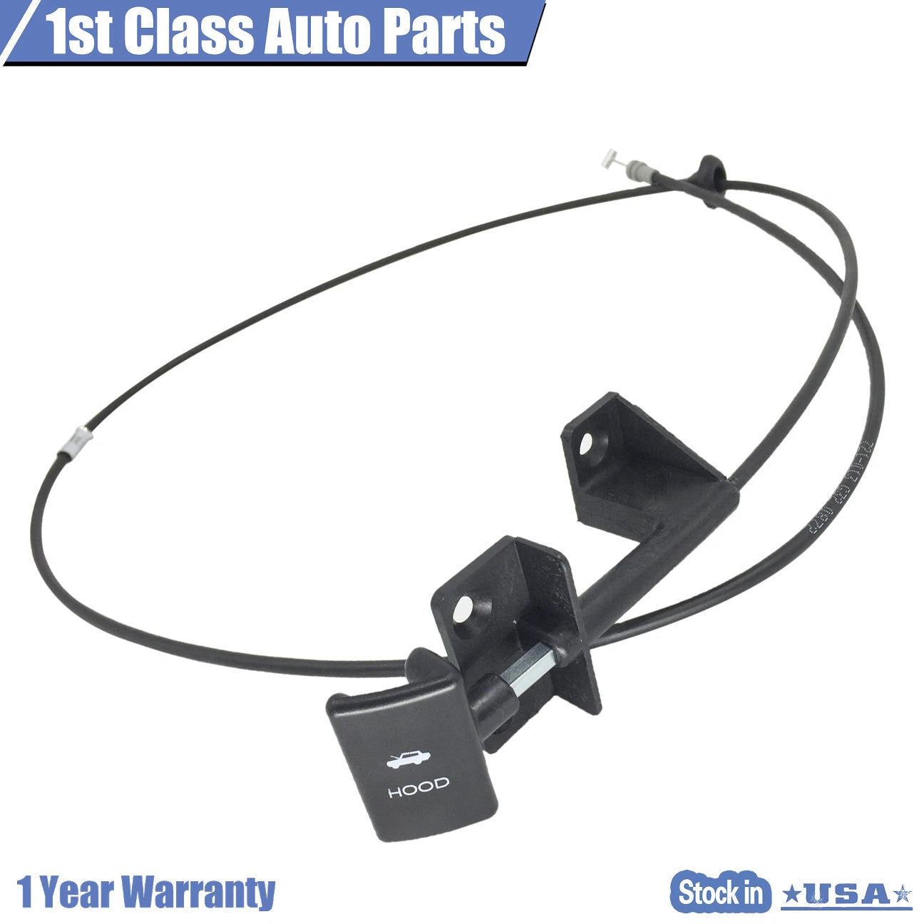 Hood Release Cable for Jeep Cherokee Comanche Wagoneer (1986–1996) 912-008