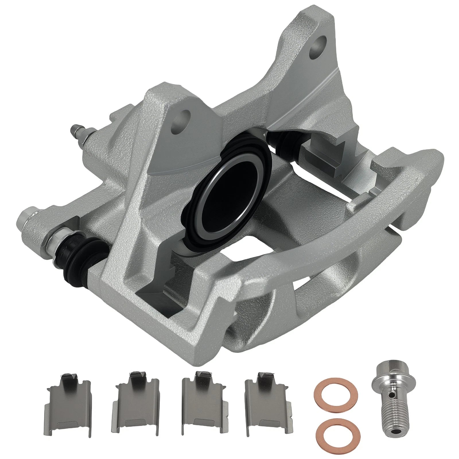 Rear Left Disc Brake Caliper w/Bracket for Dodge Nitro (2007–2011) 1.89" Piston