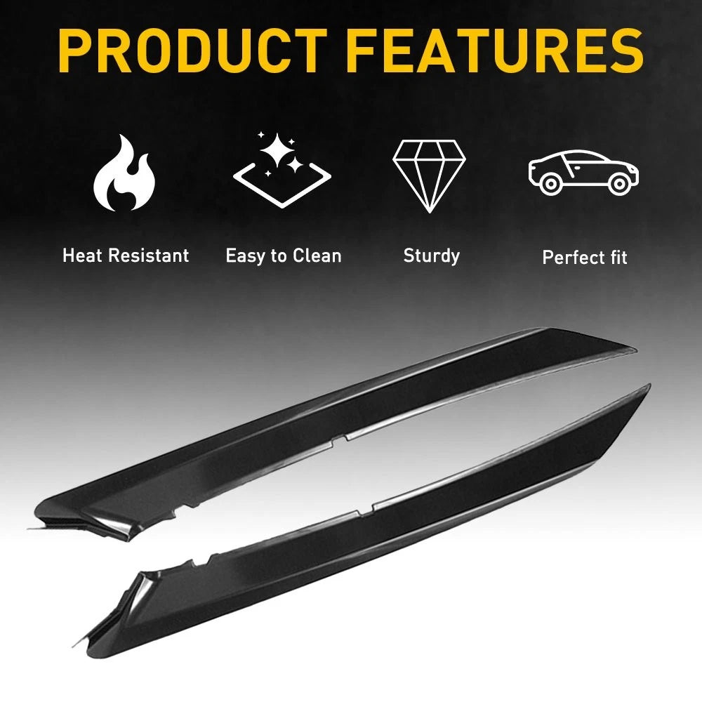 Front Bumper Headlight Filler Trim for Toyota Camry SE XSE (2018–2021)