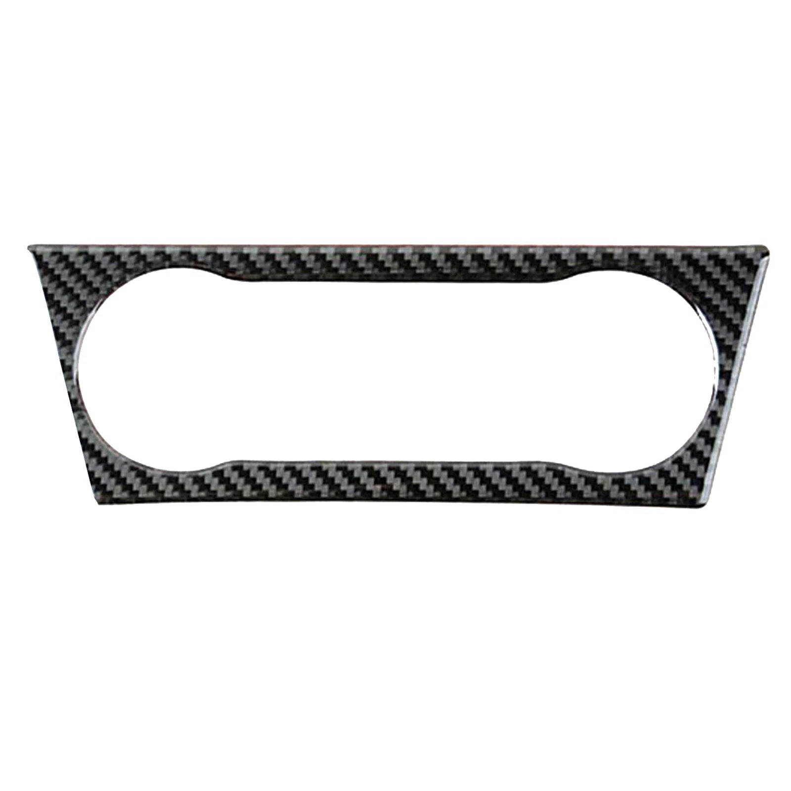 Real Carbon Fiber Center Console AC Switch Trim Decal for Mercedes A180 (2013-2018)