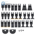 31-Piece Multi-Tool Saw Blades Kit for Versatile Cutting (Titanium Coated, HCS)