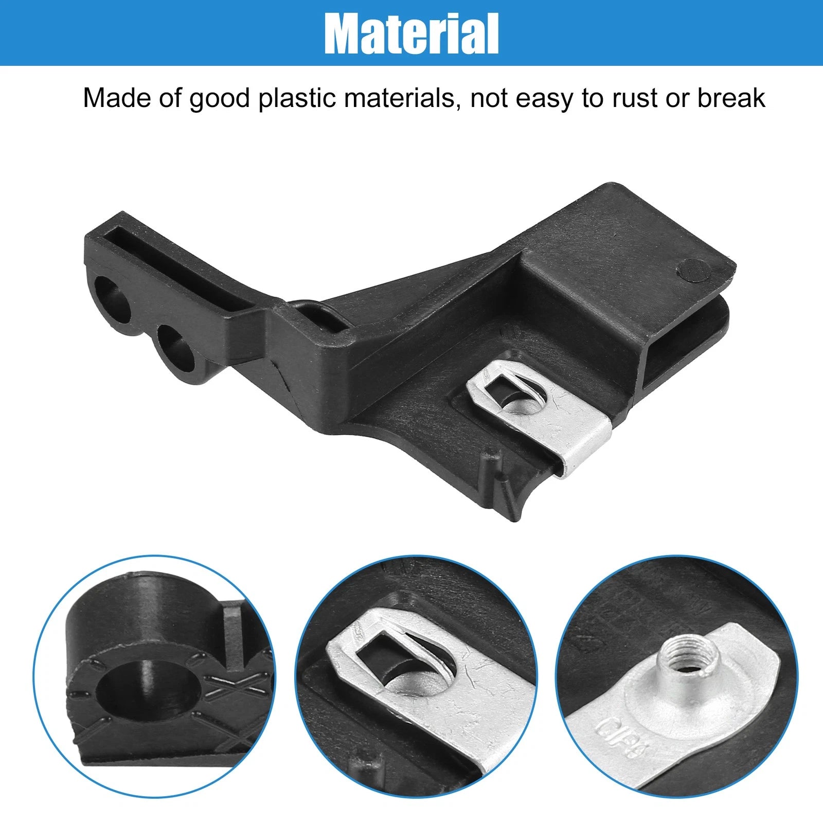 1 Pair Headlight Support Mount Bracket for Ford Lincoln 