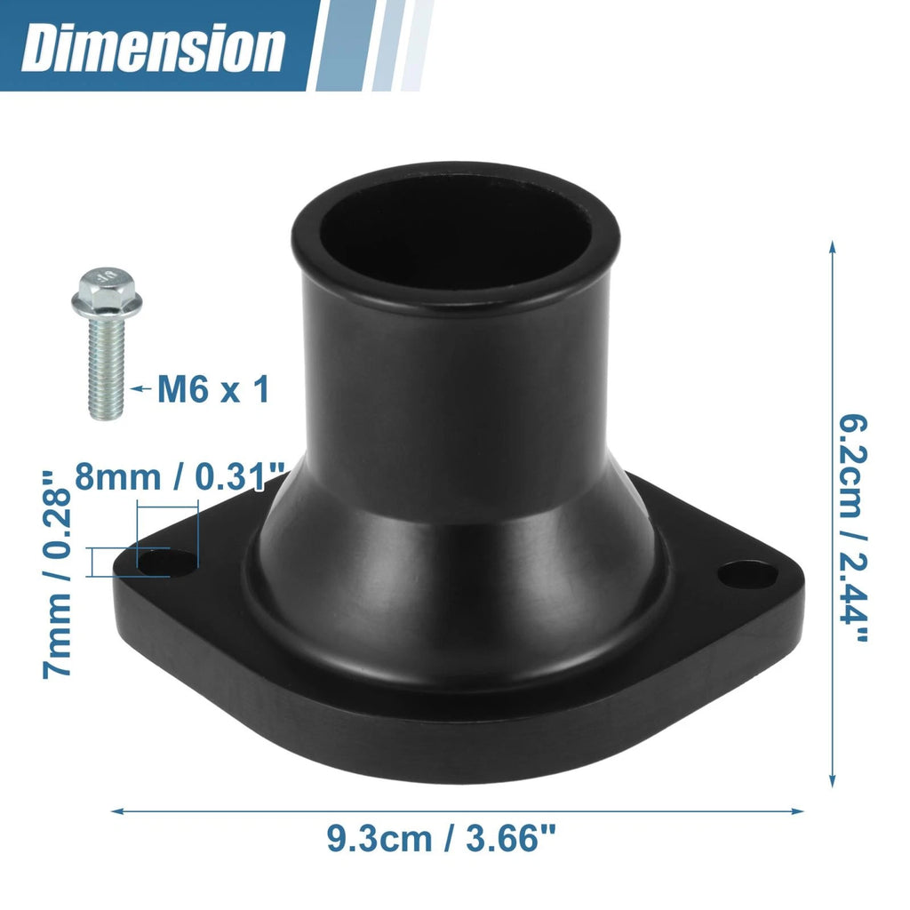 180 Degree Water Neck Thermostat Housing Kit for Chevy GMC LS1 LS2 LS6 LS7 (2000–2015)