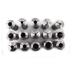 Set of 15 High Precision 5C Round Collets for TIR 0.0005" Capacity