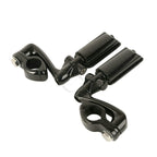 32mm Engine Guard Highway Foot Pegs for Adjustable Male Mount Kit (360°)