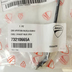 OEM Exhaust Valve Open Cable for Ducati Panigale V4, Streetfighter V4 (2018–2023)