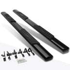 Set of 2 Oval 5" Side Step Nerf Bars for Ford F150 SuperCrew (2009–2014)